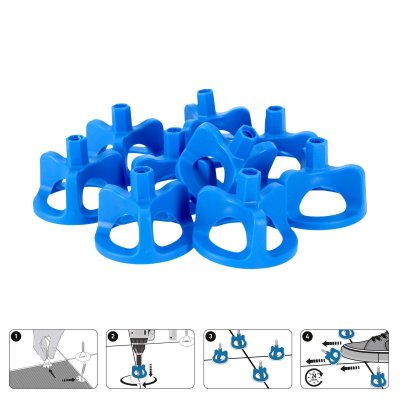 500 pcs Tile Leveling caps for threaded clips
